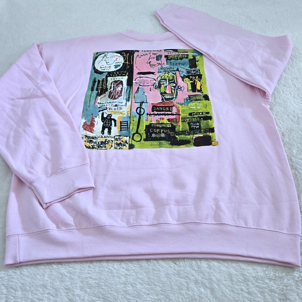 Jean-Michel Basquiat Graphic Sweatshirt - NWOT - Picture 13 of 13
